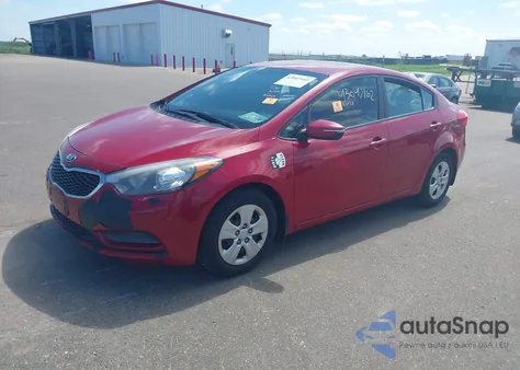 2016 Kia Forte Lx from USA, damaged, VIN KNAFX4A63G5519246